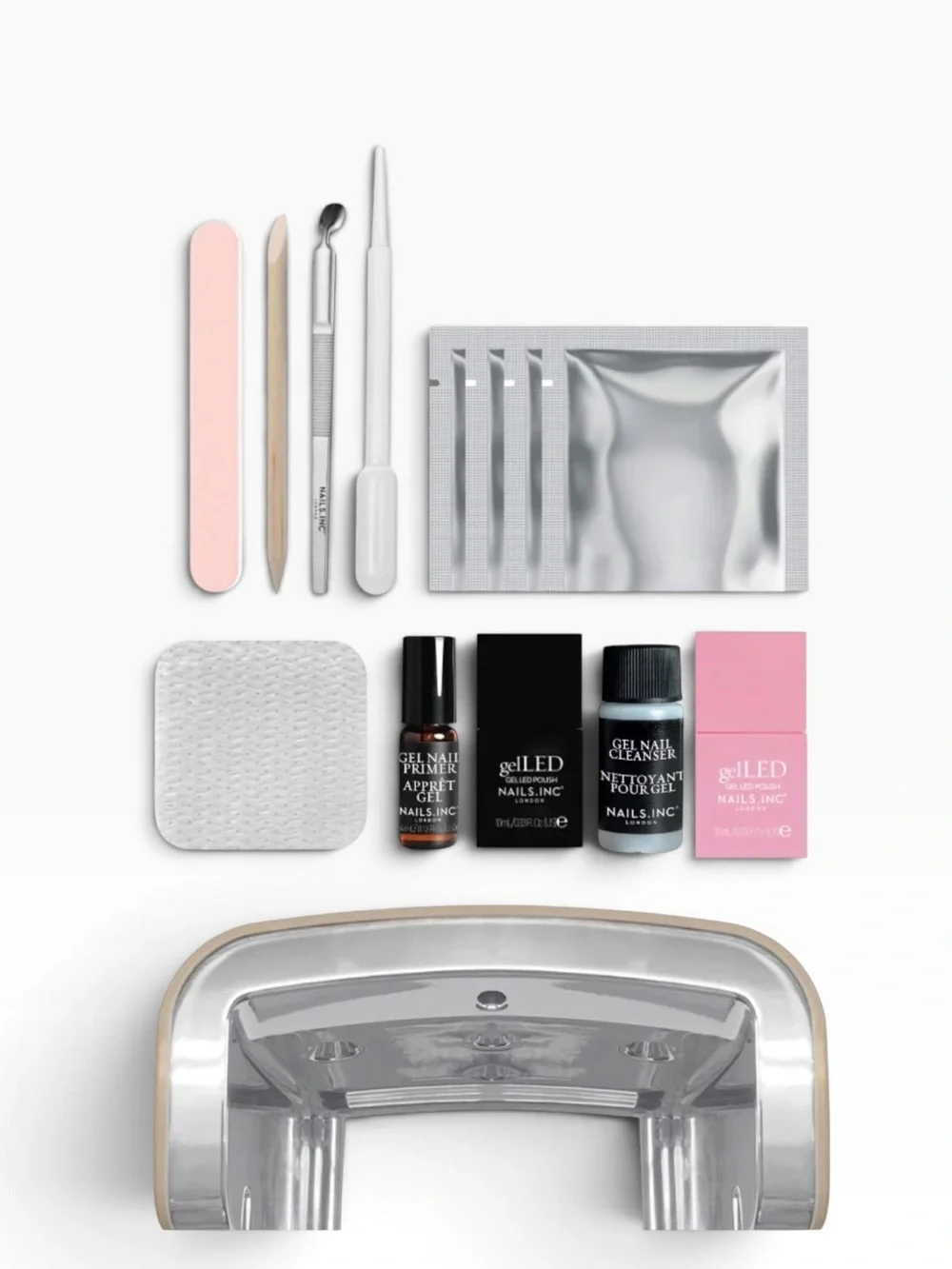 Nails Inc. London GELLED-MANICURE STARTER KIT NEW IN BOX***